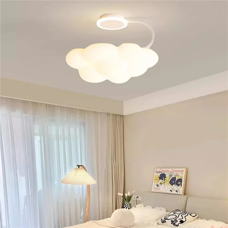 DecorBites™ Cloud Ceiling Lights LED Modern Children's Room Lamps Warm Nursery Chandelier