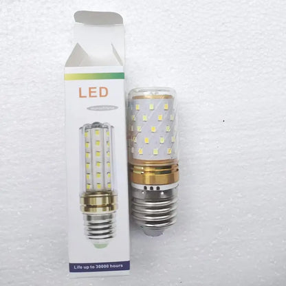 Lámpara de noche DecorBites™ Crystal: Diseño nórdico moderno, pantalla de tela para salón y dormitorio