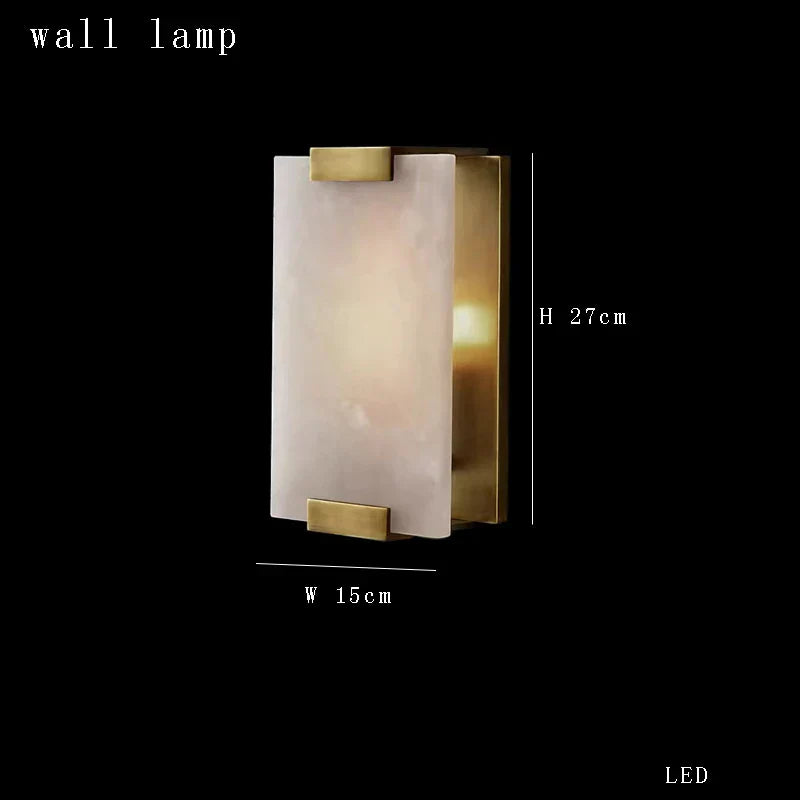 DecorBites™ Luxe Marble Pendant Light: LED Bronze Hanging Lamp for Kitchen Island, Dining Table