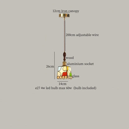 Decorbites™ Japanisches Vintage-LED-Pendant-Lampen für Wohnzimmer, Schlafzimmer, Küche und Café