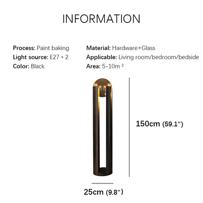 DecorBites™ Luxe Nordic LED Floor Lamp for Stylish Living Spaces