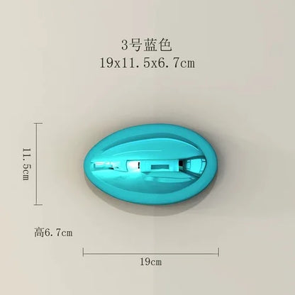 ديكور بايتس™ زينة جدارية من الحجر الذهبي ثلاثي الأبعاد لديكور أنيق للغرفة