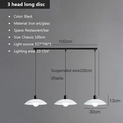 Lámpara colgante LED DecorBites™: Iluminación moderna y minimalista para salón y dormitorio