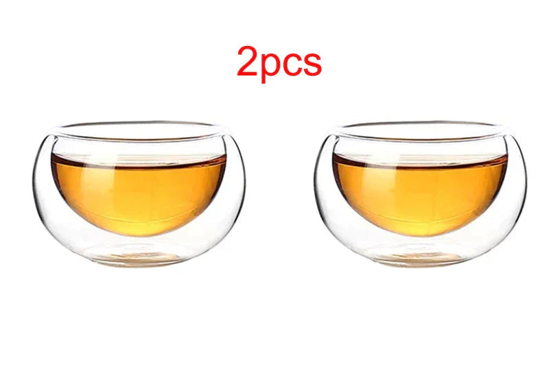 DecorBites™ Glass Tea Pot Set with Infuser - Heat-Resistant Teapot & Fair Cup - Puer Tea Brewing Kit