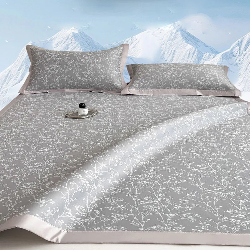 طقم فرش سرير حريرية مُبرّدة من DecorBites™ - مرتبة مريحة وآمنة للأطفال