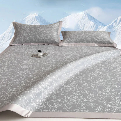 طقم فرش سرير حريرية مُبرّدة من DecorBites™ - مرتبة مريحة وآمنة للأطفال