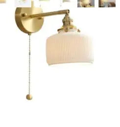 DecorBites™ LED Wall Lamp 4W Beside Home Lighting with Knob Switch