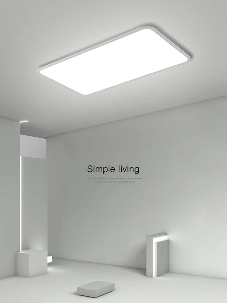 DecorBites™ LED Rectangular Ceiling Light for Modern Minimalist Living Room and Bedroom Decor