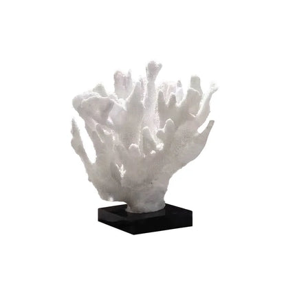 ديكور بايتس™ - منحوتة من الراتنج على شكل شجرة مرجانية - ديكور منزلي - تماثيل وحرف يدوية