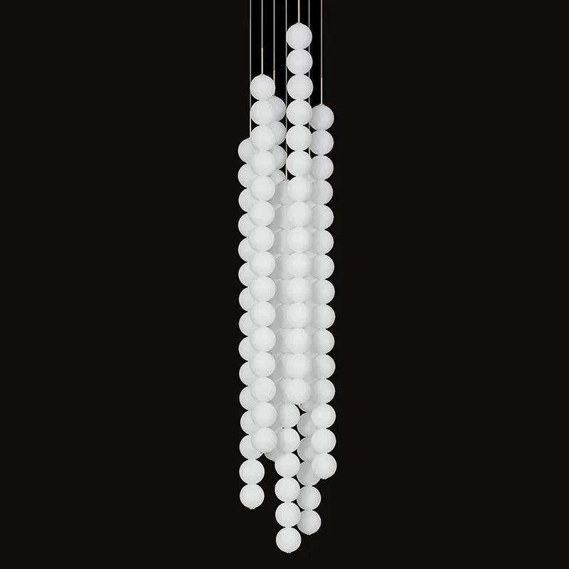 DecorBites™ مصباح LED زجاجي على شكل كرة الطاولة بتصميم آرت ديكو باللون الذهبي والكروم الأسود.