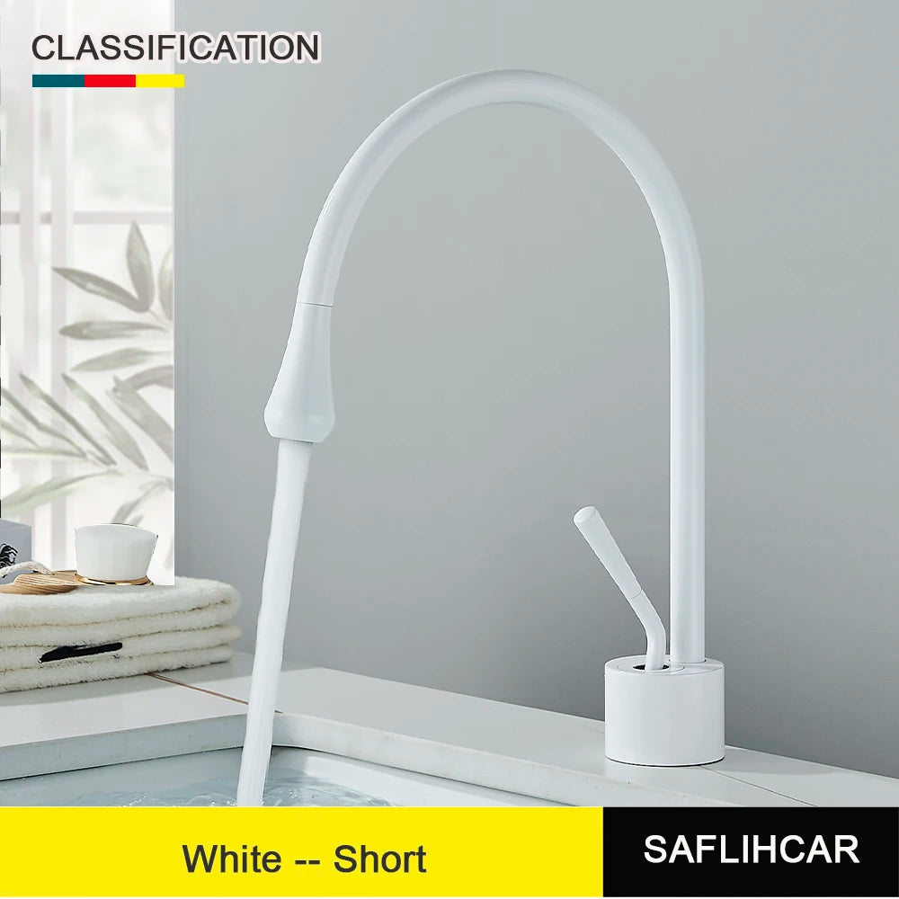 Brushed Gold Bathroom Basin Faucet