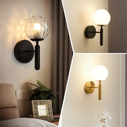 DecorBites™ Iron LED Sconce Lamp for Modern Bedroom and Living Room Lighting
