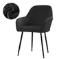 Decobites Velvet Chair Cover | Stretchy Soft Seat Case for Home Office Dining Wedding