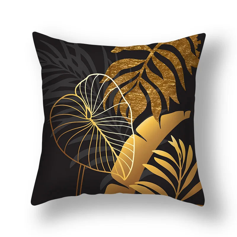 DecorBites™ Big Leaves Cushion Covers - Nordic Simple Decorative Pillows for Living Room