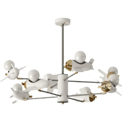 DecorBites™ Helicopter Chandeliers: Indoor Hanging Lights for Kids' Bedrooms and Living Rooms