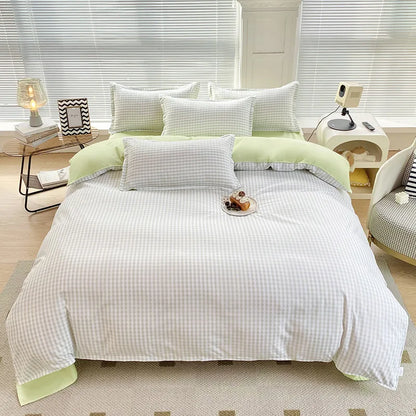 DecorBites™ Cute Pattern Duvet Cover | Super Soft Comforter Cover for Single/Double Bed