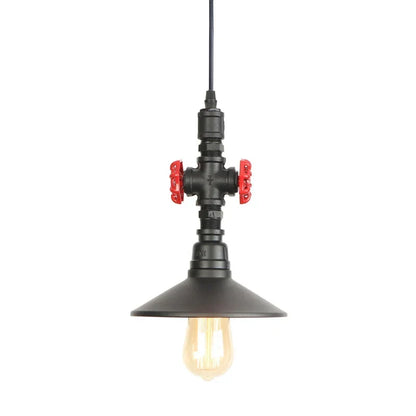 DecorBites™ Industrial Water Pipe Pendant Lamp for Dining, Bar, and Café