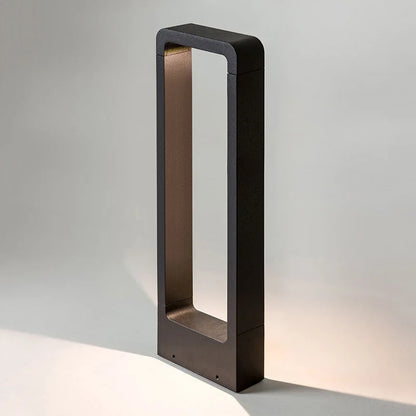 Lámpara de jardín LED DecorBites™: Luz de jardín moderna de aluminio impermeable de 10 W para patios de villas y bolardos.