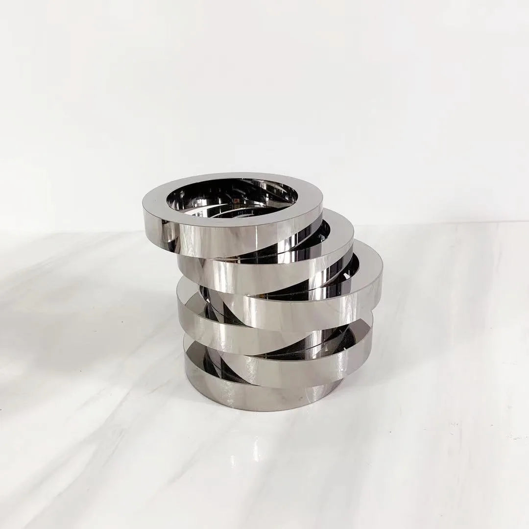 DecorBites™ Crystal Glass Geometric Circle Vase Terrarium Flower Arrangement Home Decor