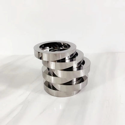 DecorBites™ Crystal Glass Geometric Circle Vase Terrarium Flower Arrangement Home Decor