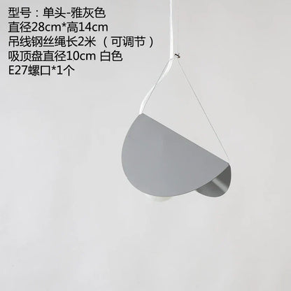 ديكوربايتس™ مصباح معلق هندسي من الحديد لغرفة الطعام أو غرفة النوم أو غرفة الأطفال