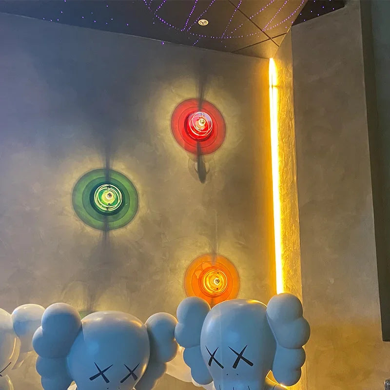 Lámpara de pared acrílica creativa DecorBites™ para la decoración de la sala de estar o el dormitorio