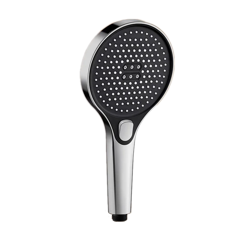 DecorBites™ Circular High Pressure Shower Head, Three Modes, Adjustable Water Outlet