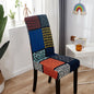 Decobites Stretch Print Chair Cover Slipcovers - Elastic Seat Case