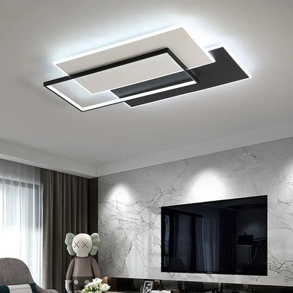 DecorBites™ LED Chandelier: Modern Dimming Lights for Home Living Dining Kitchen Bedroom Hall Lighting