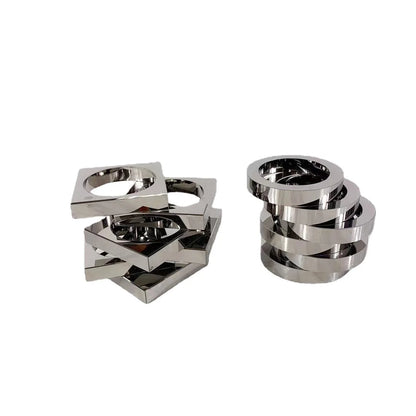 DecorBites™ Crystal Glass Geometric Circle Vase Terrarium Flower Arrangement Home Decor