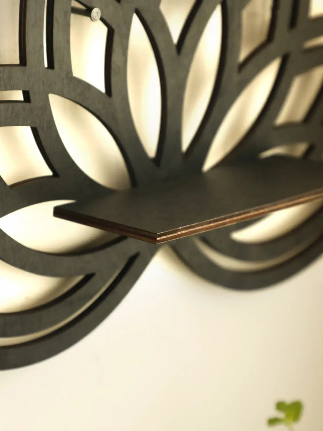 DecorBites™ Lotus Floating Wall Shelf - Multi-Style Home Decor