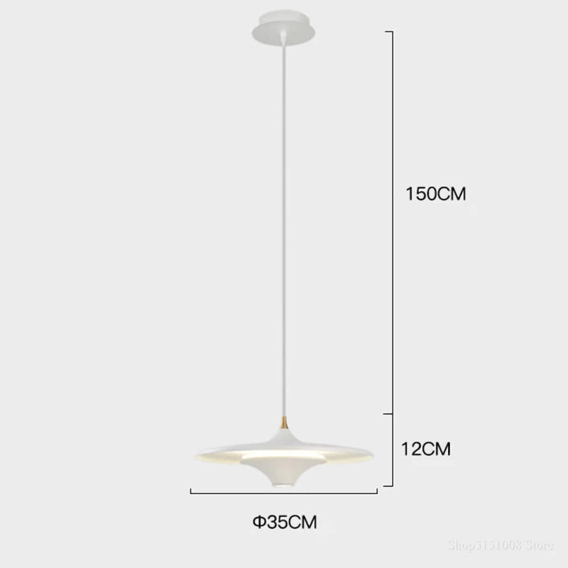 DecorBites™ LED Flying Saucer Pendant Lights for Living Room Dining Bedroom Indoor Lighting