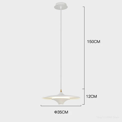 DecorBites™ LED Flying Saucer Pendant Lights for Living Room Dining Bedroom Indoor Lighting