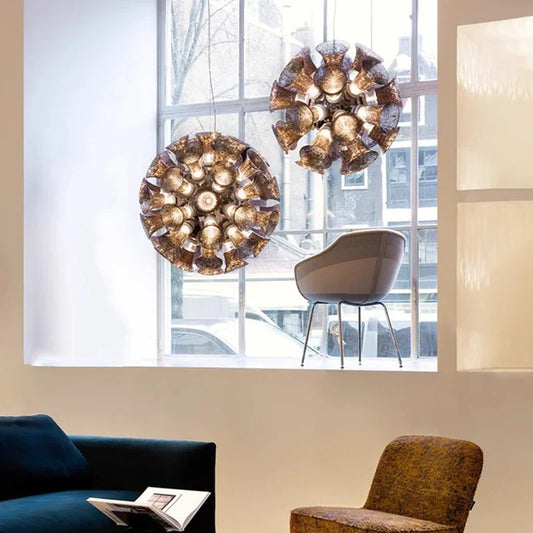 DecorBites™ Designer Luxury Chalice Lamp for Living Room Bedroom Hotel Project Décor Home LED Suspension Luminaire