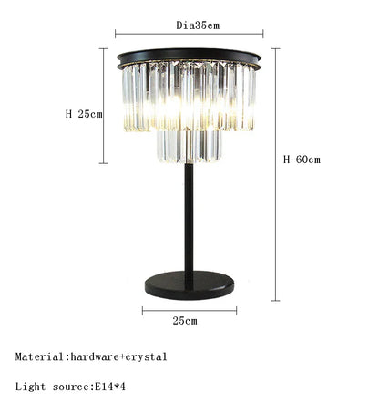 DecorBites™ Crystal Floor Lamp: Modern Nordic Design for Luxury Living Room Decor