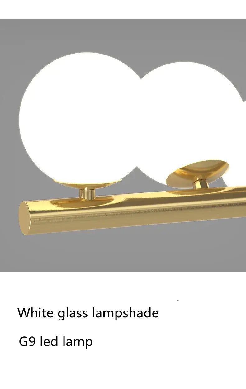 DecorBites™ Modern LED Glass Chandelier for Dining Room