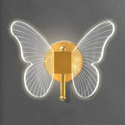 DecorBites™ Butterfly Chandelier: Nordic Staircase Pendant Lamp for Living Room Ceiling Light