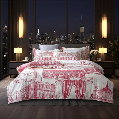 DecorBites™ 1200TC Golden Egyptian Cotton King Queen Bedding Set, Custom Size Option