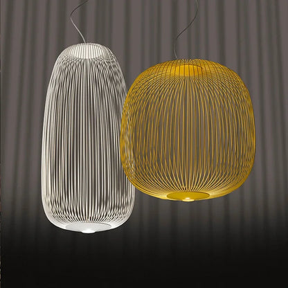 DecorBites™ Industrial Birdcage Iron Table Lamp for Bar, Restaurant, Hotel - LED Lighting