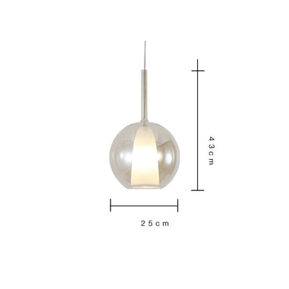 DecorBites™ Designer Glass Chandelier Pendant Light for Dining Room Kitchen Loft Home Decor
