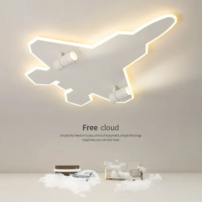 DecorBites™ Kids Ceiling Lights Cartoon Boys Bedroom Creative Eye Protection LED Lighting