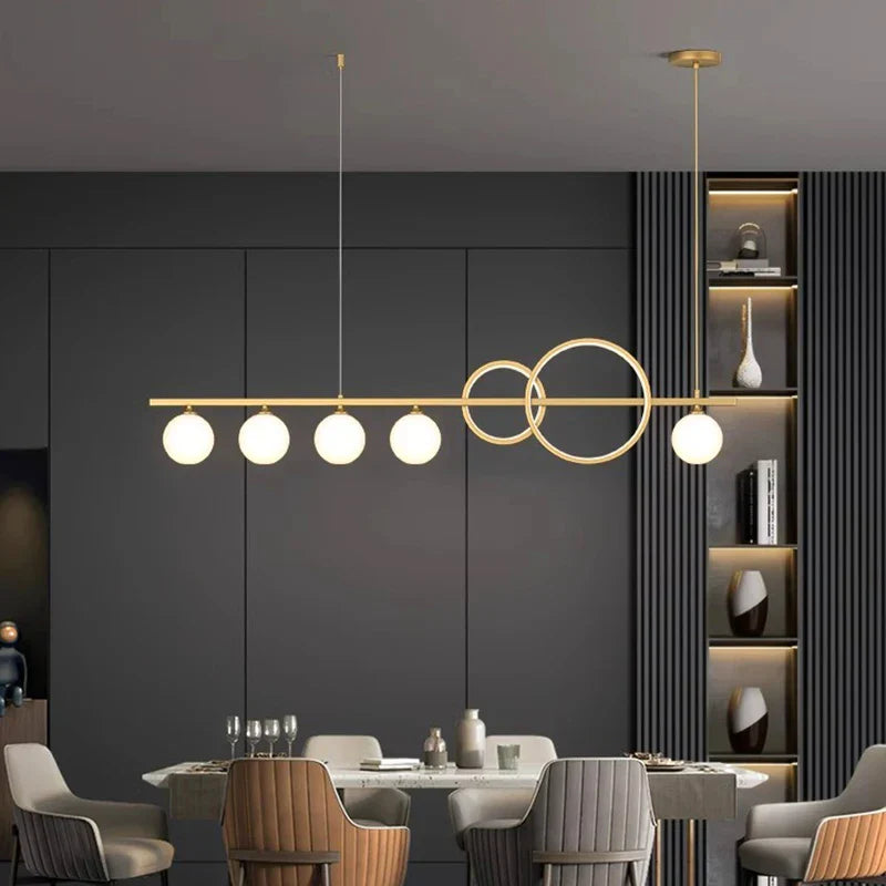 DecorBites™ Elegant Chandelier Dining Room Pendant Light Ceiling Fixture for Salon Home Décor