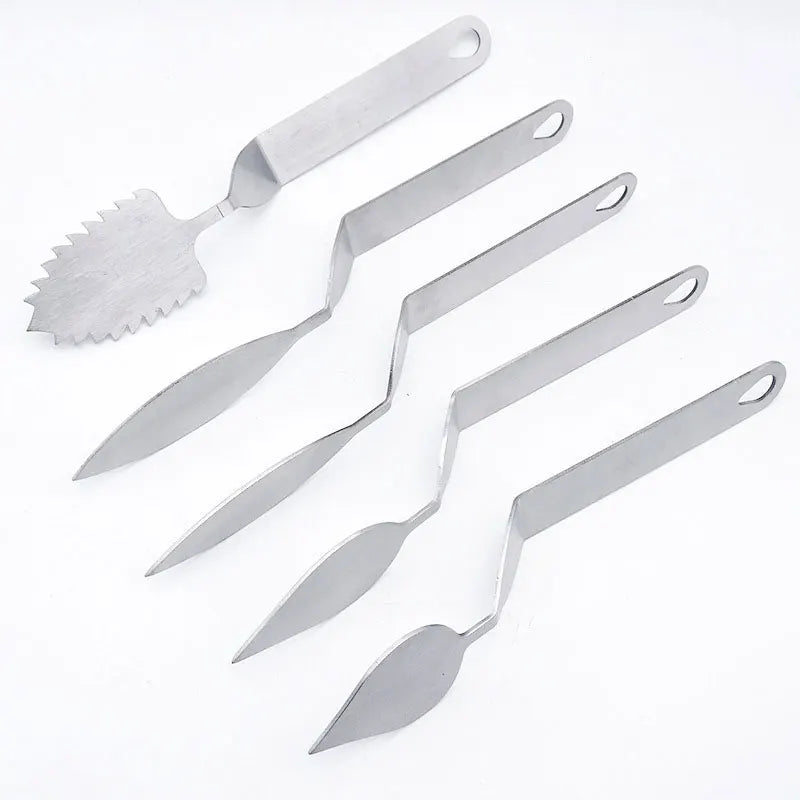 DecorBites™ Chocolate Leaf Knife Fondant Tool: Stainless Steel Cake Decoration & Baking Accessory