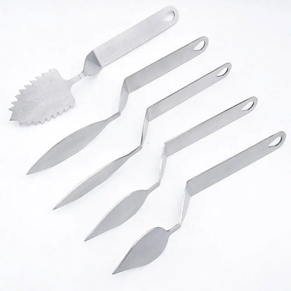 DecorBites™ Chocolate Leaf Knife Fondant Tool: Stainless Steel Cake Decoration & Baking Accessory
