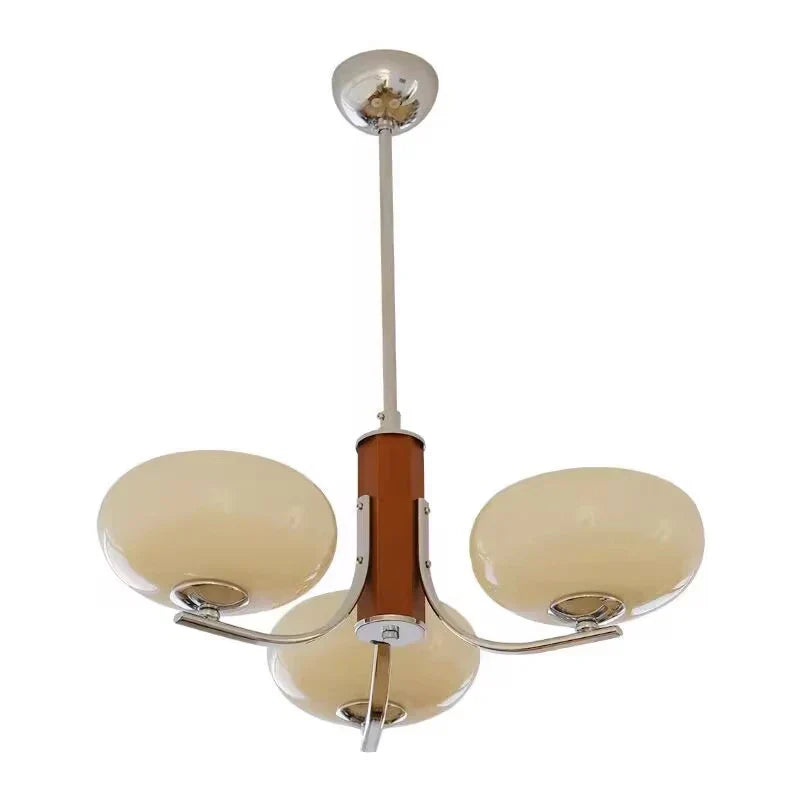 DecorBites™ Glass Chandelier: Bauhaus Art for Living Room, Bedroom, Study, Hall, Restaurant