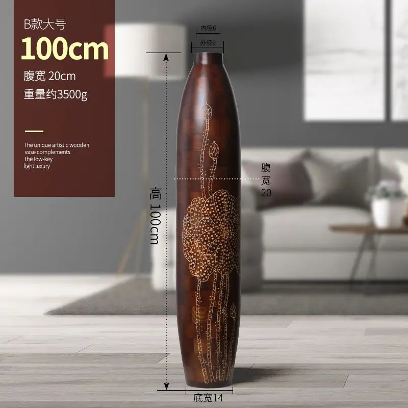 DecorBites™ High Stand Vase for Decorative Plants - Elegant Home Decor for Living Room, Office, or Wedding