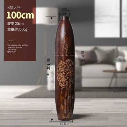 DecorBites™ High Stand Vase for Decorative Plants - Elegant Home Decor for Living Room, Office, or Wedding