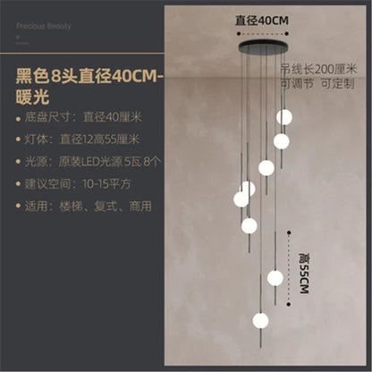 Lámpara de techo LED con bola de cristal DecorBites™ para decoración e iluminación del hogar