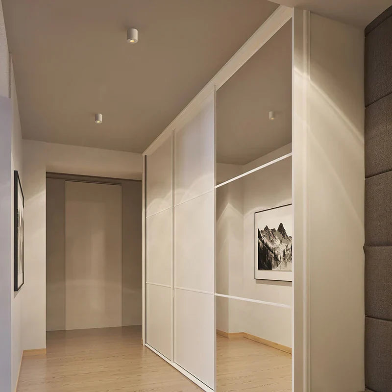 DecorBites™ 5W LED Sensor Downlight: Human Body Detection, White, Anti-glare, Surface Mount