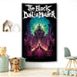 Decobites Black Dahlia Murder Metal Band Tapestry: Rock Music Poster for Studio Bar